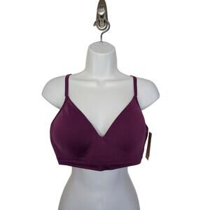 Third Love Women Intimates, Purple Classic Wireless Bra, Sz XL